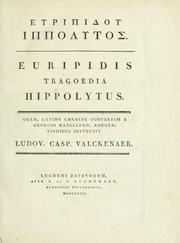 Cover of Hippolytus