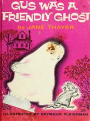 Cover of Gus was a friendly ghost