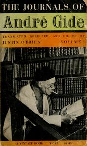 Cover of The journals of André Gide, 1889-1949