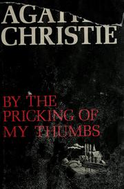 Cover of By the Pricking of My Thumbs