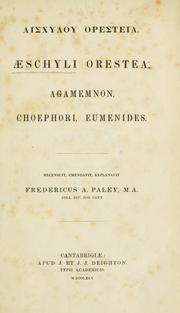 Cover of Oresteia
