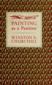 Cover of Painting as a Pastime