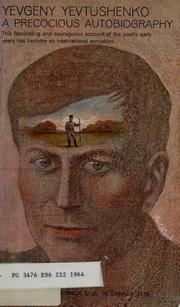 Cover of A precocious autobiography
