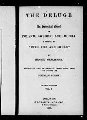 Cover of The deluge