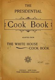 Cover of The Presidential cook book