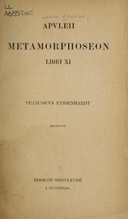 Cover of Metamorphoses