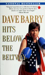 Cover of Dave Barry Hits Below the Beltway