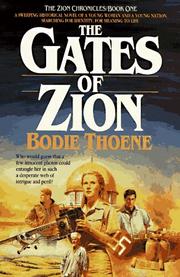 Cover of The gates of Zion