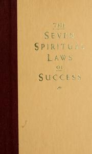 Cover of The Seven Spiritual Laws of Success