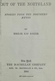 Cover of Out of the Northland