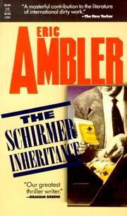 Cover of The Schirmer inheritance