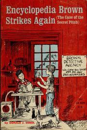 Cover of Encyclopedia Brown Strikes Again