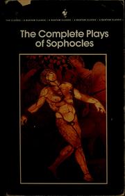 Cover of The complete plays of Sophocles