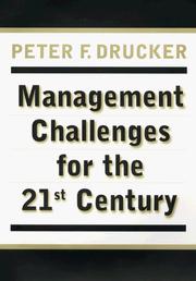 Cover of Management Challenges for the 21st Century