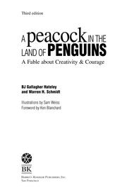 Cover of A Peacock in the Land of Penguins