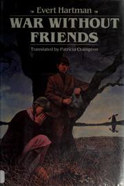 Cover of Oorlog zonder vrienden