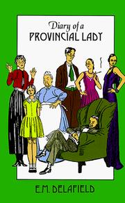 Cover of Diary of a provincial lady