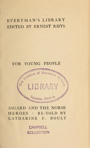 Cover of Asgard & the Norse heroes