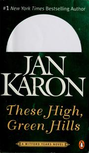 Cover of These high, green hills