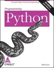 Cover of Programming Python