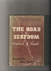 Cover of The Road to Serfdom