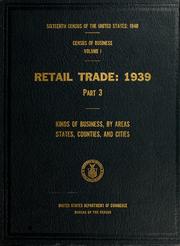Cover of Sixteenth census of the United States