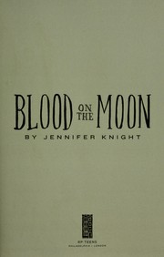 Cover of Blood on the moon