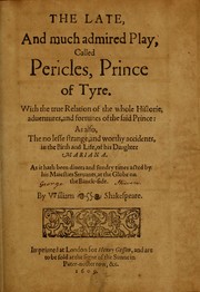 Cover of Pericles