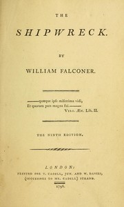 Cover of The Shipwreck, a poem