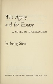 Cover of The Agony and the Ecstasy
