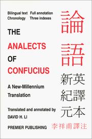 Cover of Lun yu