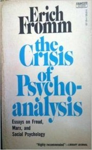 Cover of The crisis of psychoanalysis