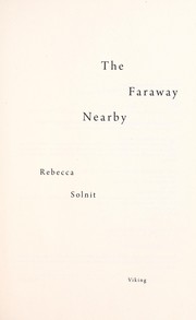 Cover of The faraway nearby