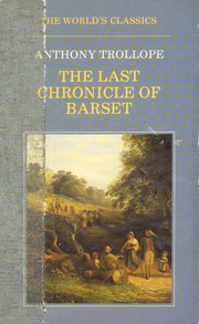 Cover of The Last Chronicle of Barset