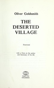Cover of The Deserted Village
