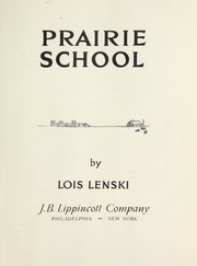 Cover of Prairie school