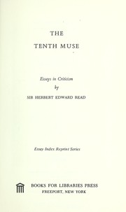 Cover of The tenth muse