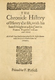Cover of Henry V