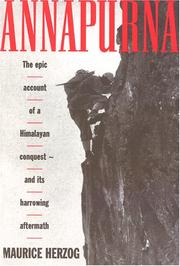 Cover of Annapurna-conquest of the first 8000 metre peak