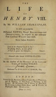 Cover of King Henry VIII