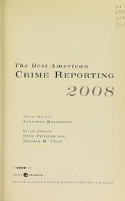 Cover of The Best American Crime Reporting 2008