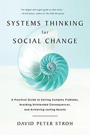 Cover of Systems Thinking For Social Change
