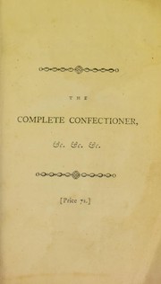 Cover of The complete confectioner
