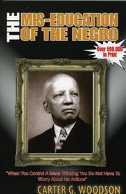 Cover of The mis-education of the Negro