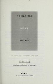 Cover of Bringing Adam home