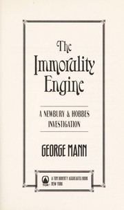 Cover of The Immorality Engine