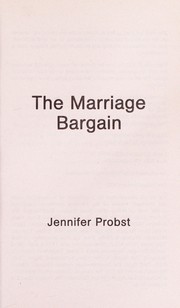 Cover of The Marriage Bargain