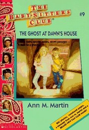 Cover of The Ghost at Dawn's house. (Baby-Sitters Club no.09)
