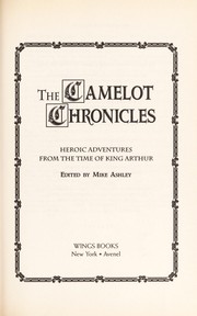 Cover of The Camelot Chronicles