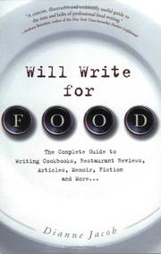 Cover of Will Write for Food
